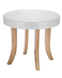 Somebunny hochwertiger Designer Tisch rund, 100% handgemacht, mitwachsend