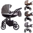 CHIC Kombi Kinderwagen 2in1 mit Babywanne + Sportwagenaufsatz / Buggy oder 3in1 + Babyschale / Autoschale, 4 Farben 